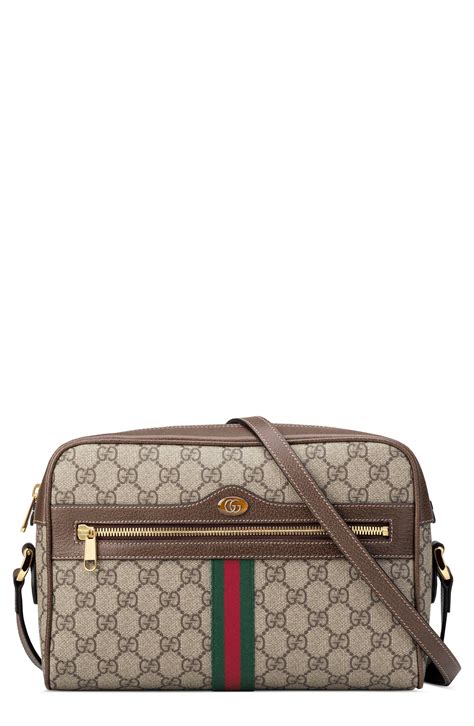 gucci gg supreme canvas crossbody bag|gucci gg supreme shoulder bag.